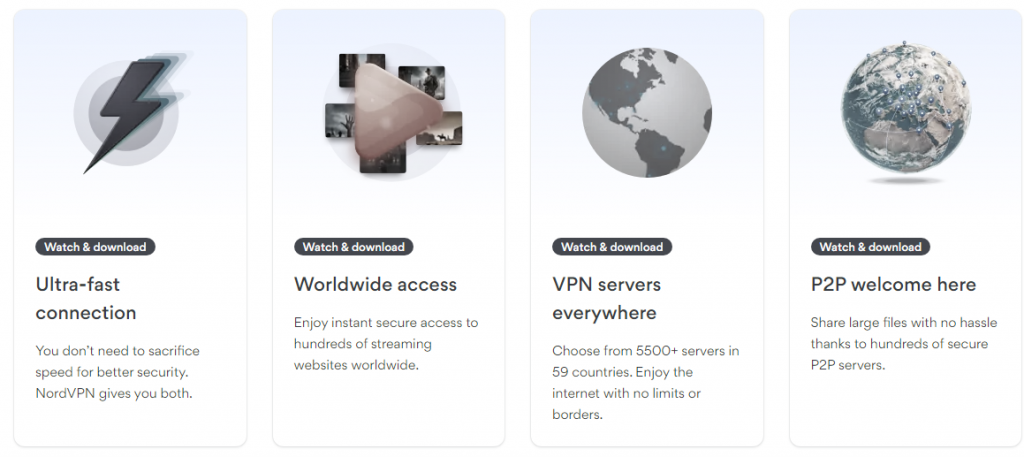 NordVPN Features Second