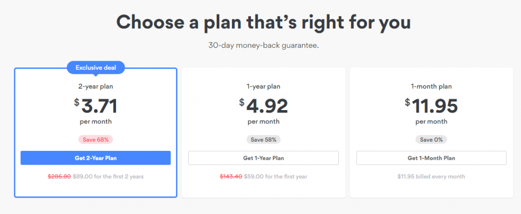 NordVPN Pricing