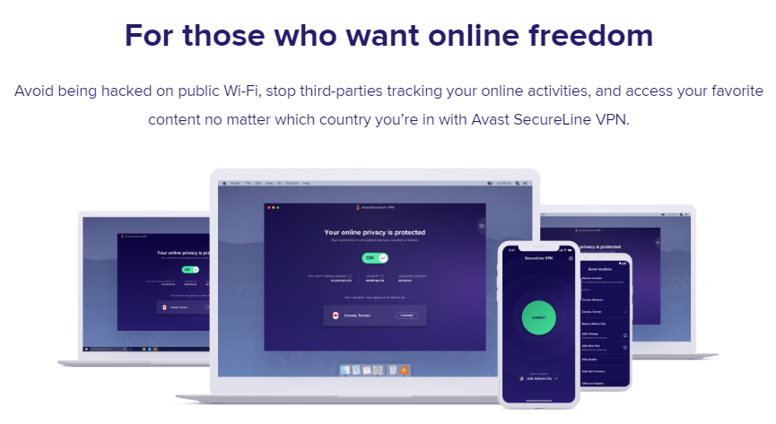 Avast VPN Platforms