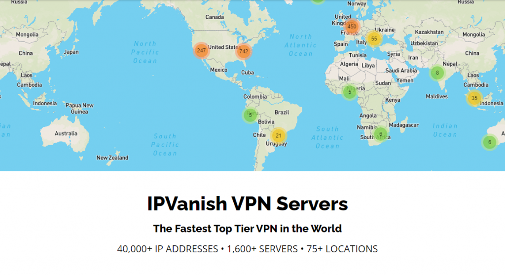 IPVanish Servers