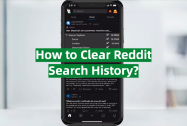 How to Clear Reddit Search History?