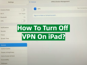 How to Turn Off VPN on iPad?